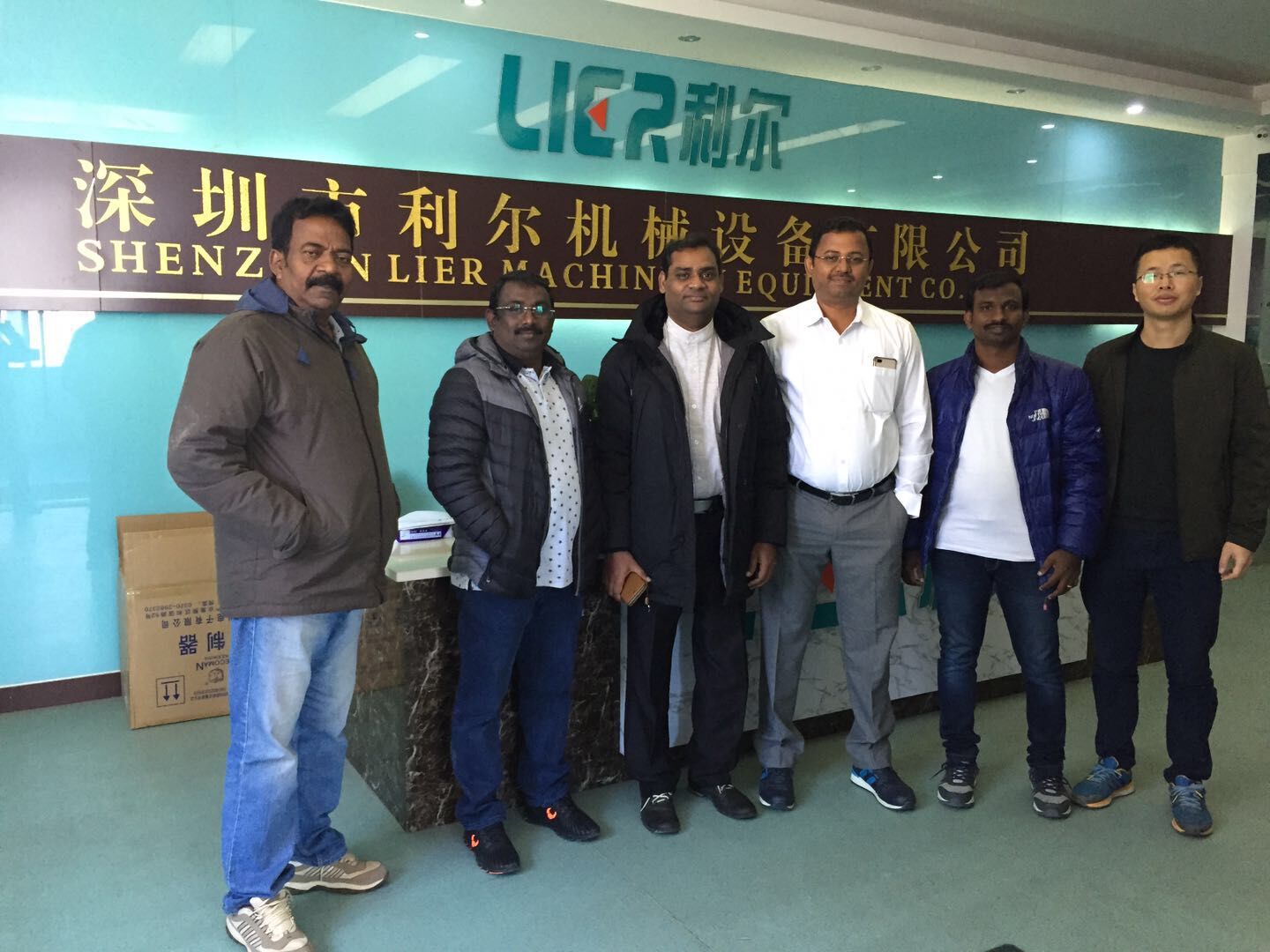 國際友人來公司參觀！